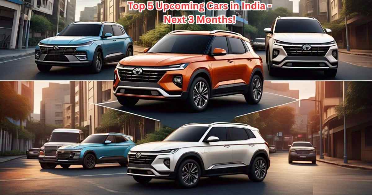 Top 5 Upcoming Cars in India 2025:फीचर्स और पूरी जानकारी