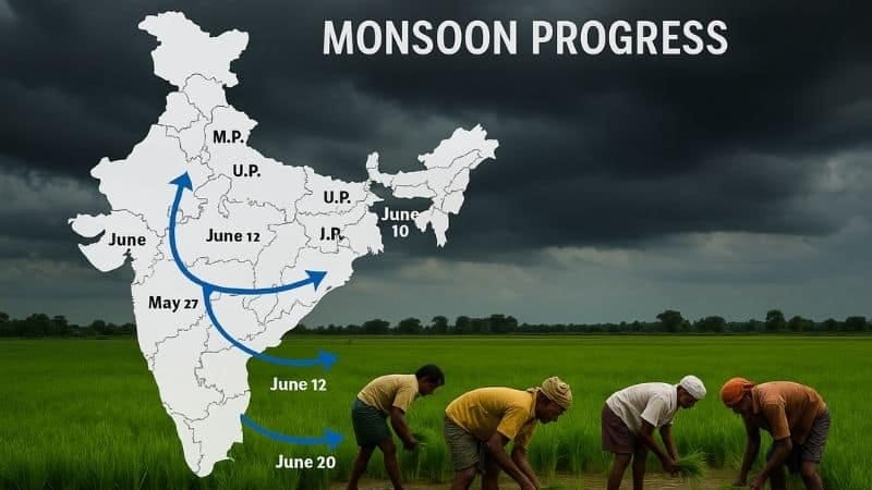 मानसून कब आएगा? जानिए 2025 की बारिश से जुड़ी पूरी जानकारी