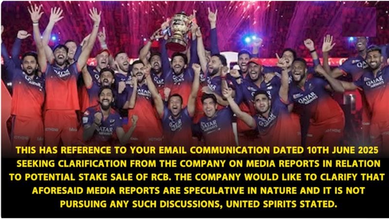 RCB Team Sale News 2025: क्या सच में बिक रही है आरसीबी?
