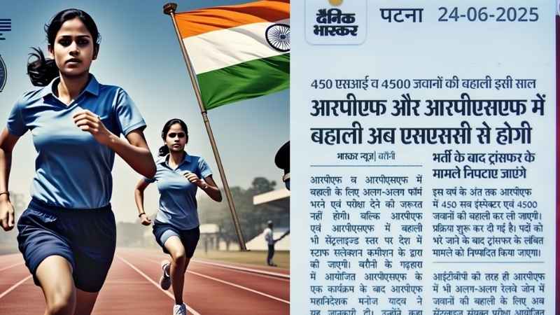 RPF Recruitment 2025: एक सुनहरा मौका 4950 पदों पर सेवा करने का 1 RPF Constable और SI भर्ती 2025: 4950 पदों पर सुनहरा मौका