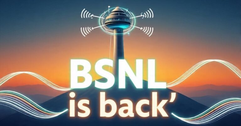 India's Telecom Sector 2025: BSNL की वापसी